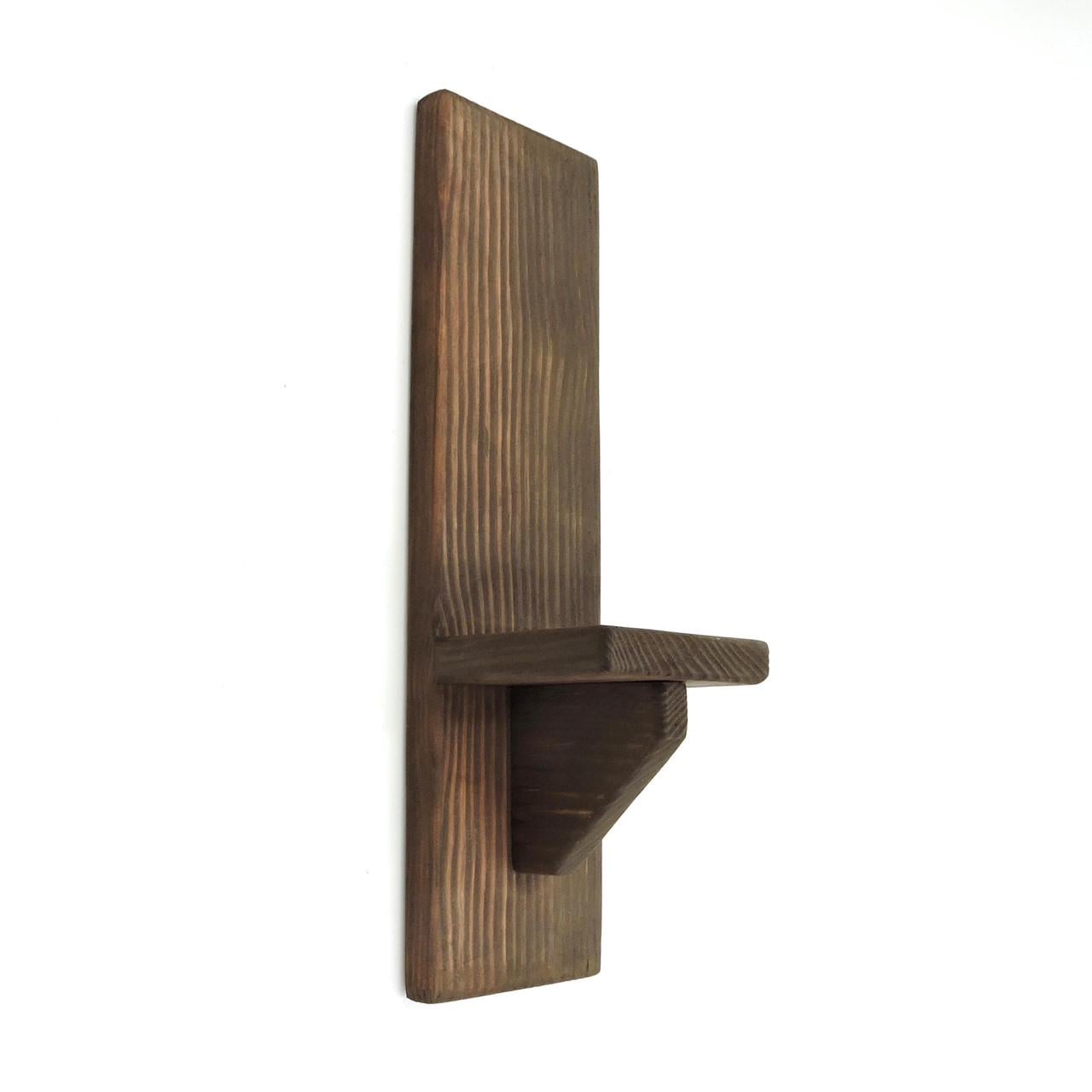 Полка настенная из дерева Виста Мокко (НСП-005010)