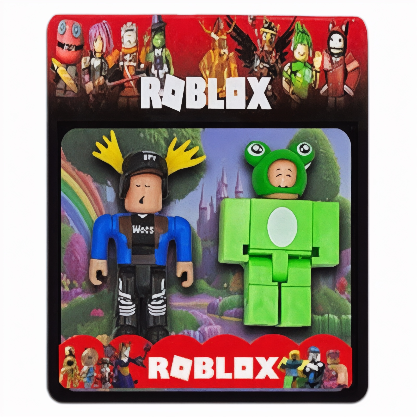 Дитячий ігровий набір фігуркок Герої A 24321 Roblox Game Packs на листі (113650)