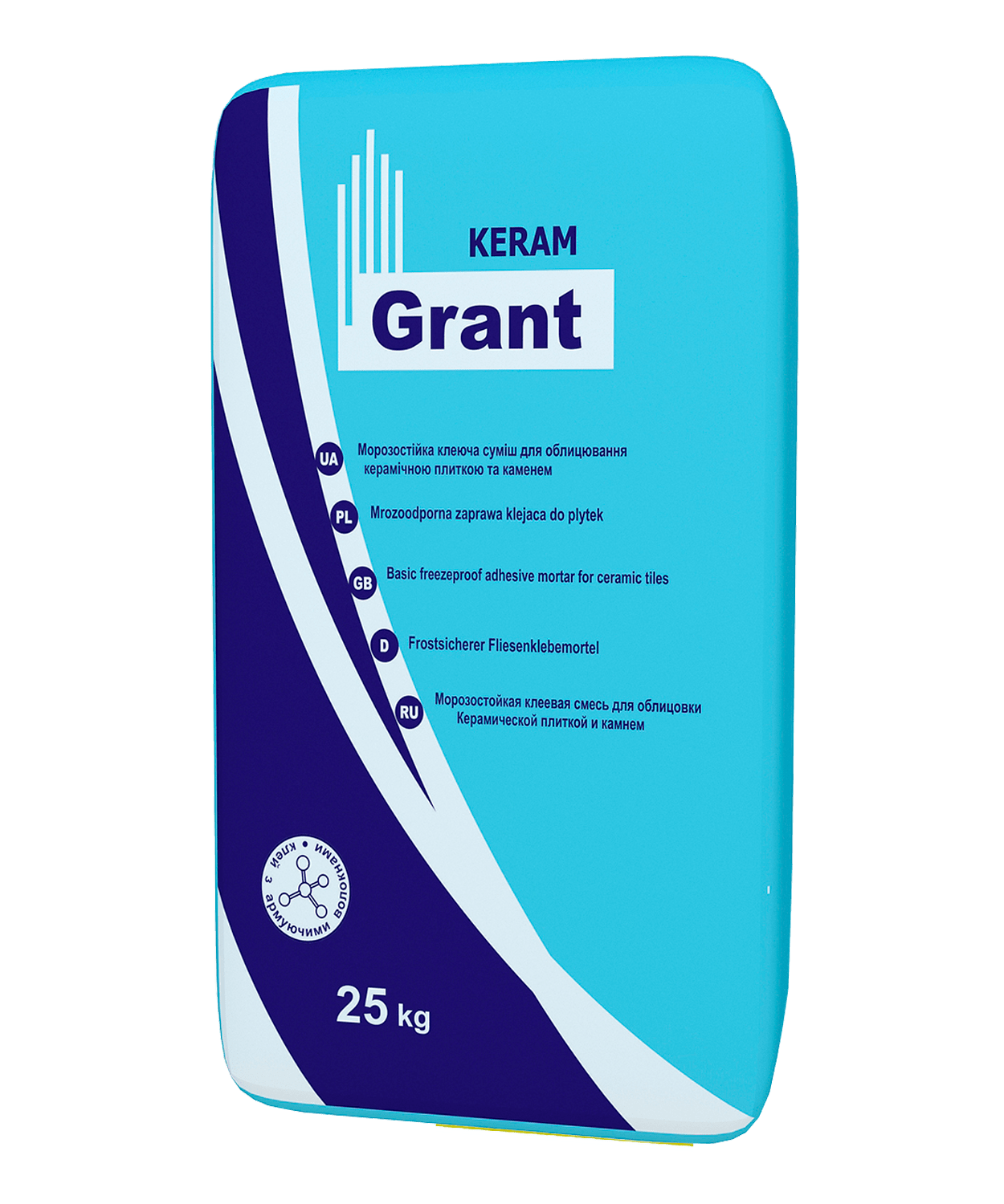 Клей для плитки Grant Keram 25 кг