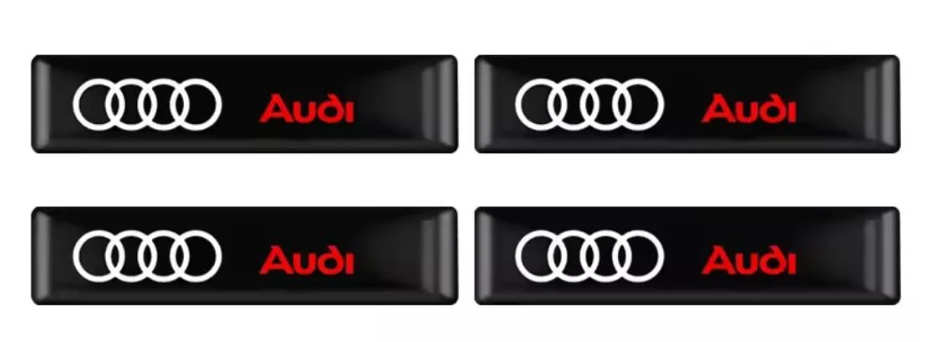 Наклейки для тюнінга на Audi 4 шт.