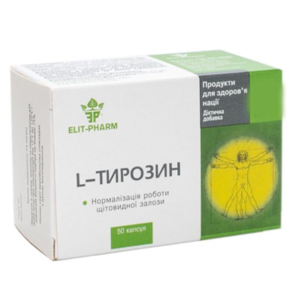 Тирозин Elit-Pharm L-50 капс. (000025280)