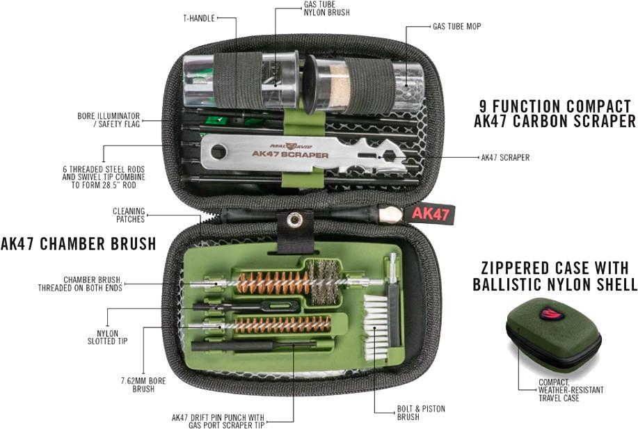 Набір для чищення Real Avid AK47 Gun Cleaning Kit - фото 2