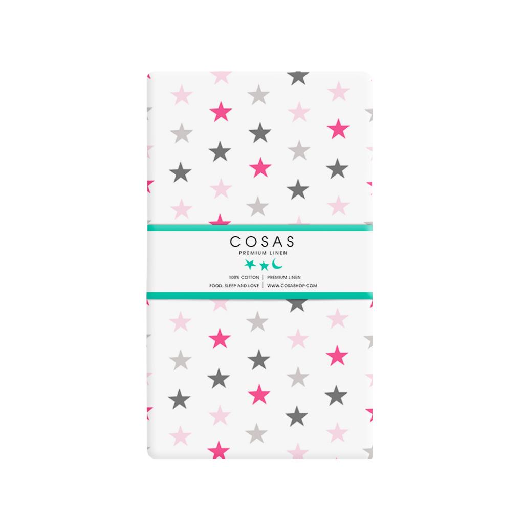 Пододеяльник Cosas двуспальный Star Grey Rose 180х220 см (4822052046913)