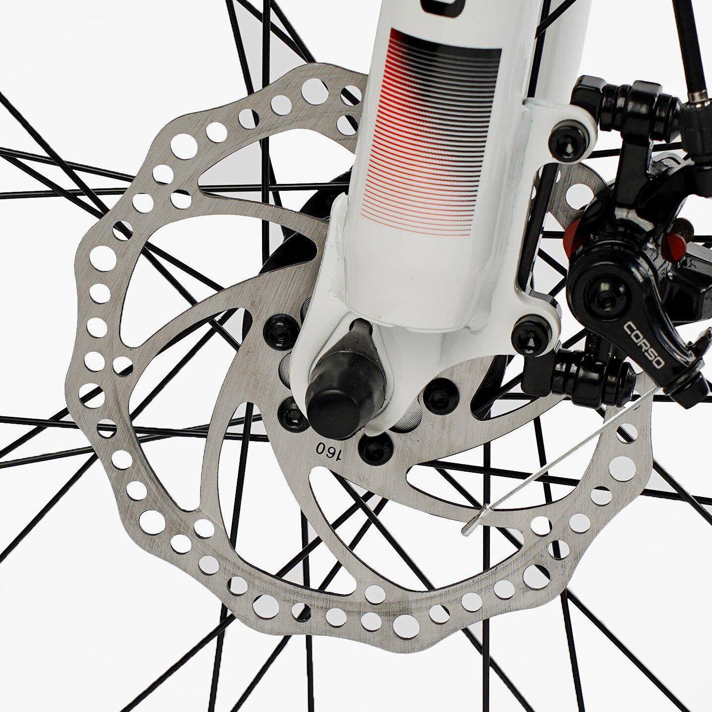 Велосипед горный подростковый Corso Patrol 24" Черный с красным - фото 7 Велосипед горный подростковый Corso Patrol 24" Черный с красным - фото 7