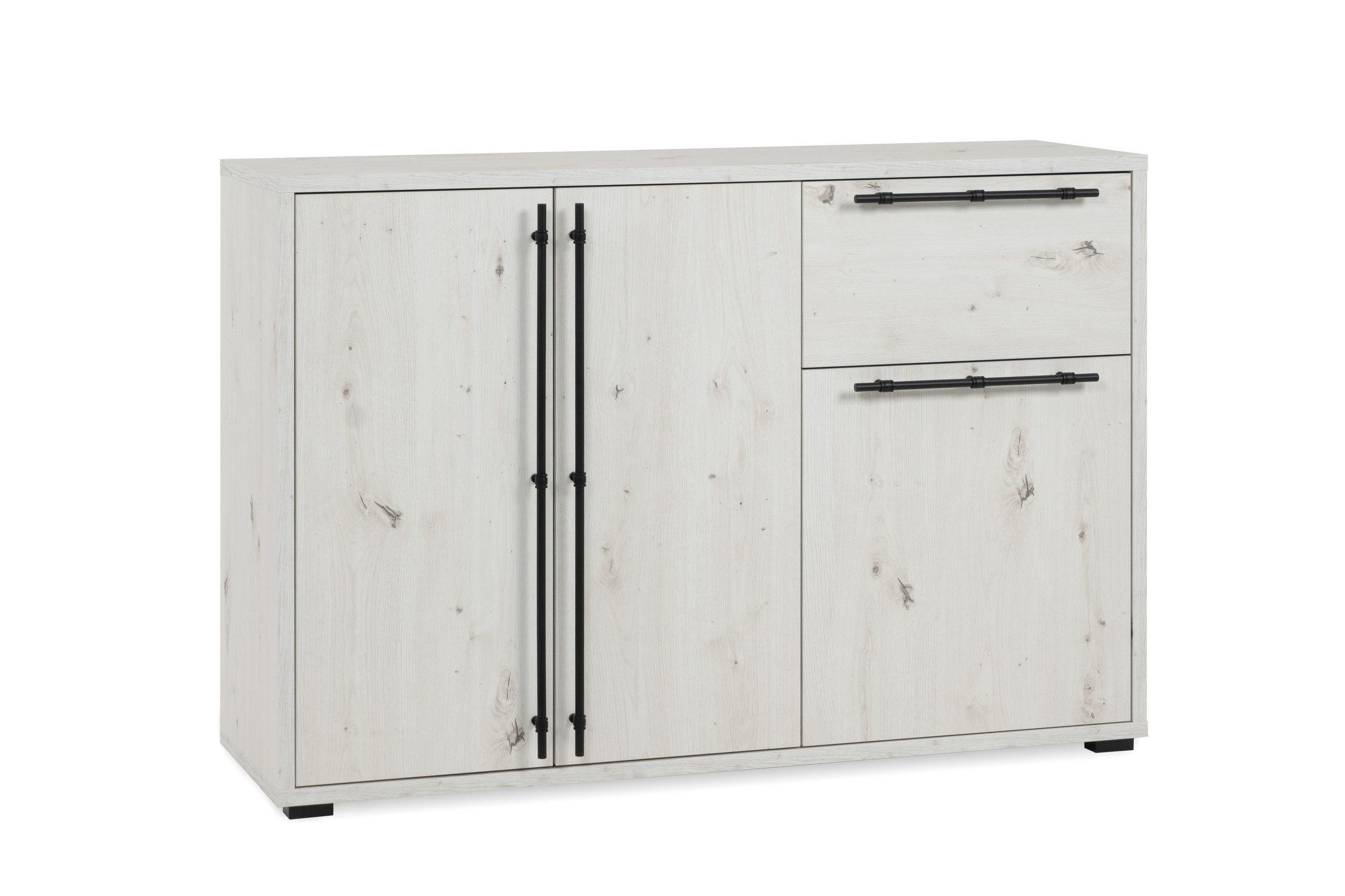 Комод ALMO 01B Дуб крафт белый (ART2105) Комод ALMO 01B Дуб крафт белый (ART2105)