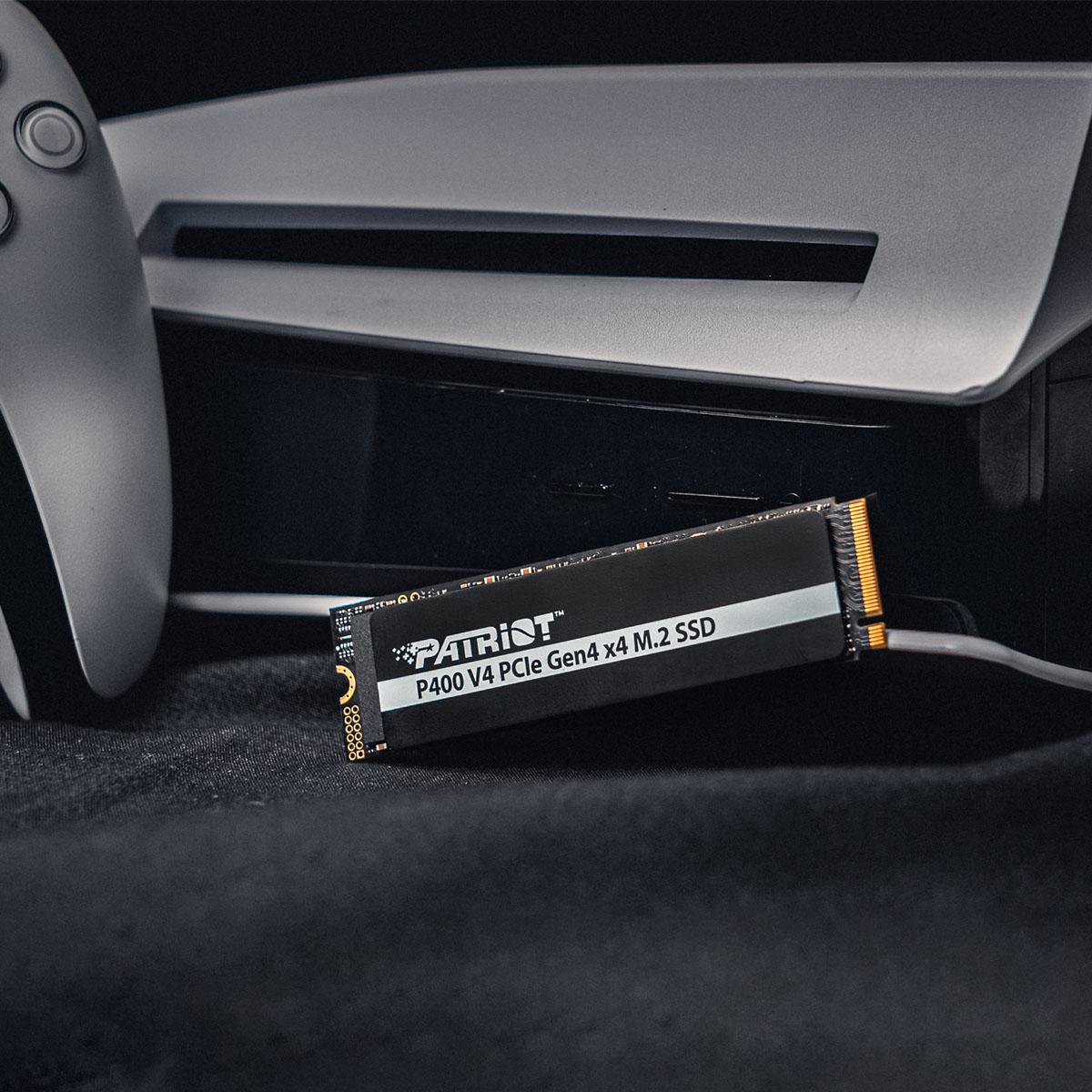 SSD-диск Patriot P400 V4 1 Тб M.2 2280 PCIe NVMe 4.0 x4 TLC (P400VP1TBM28H) - фото 4