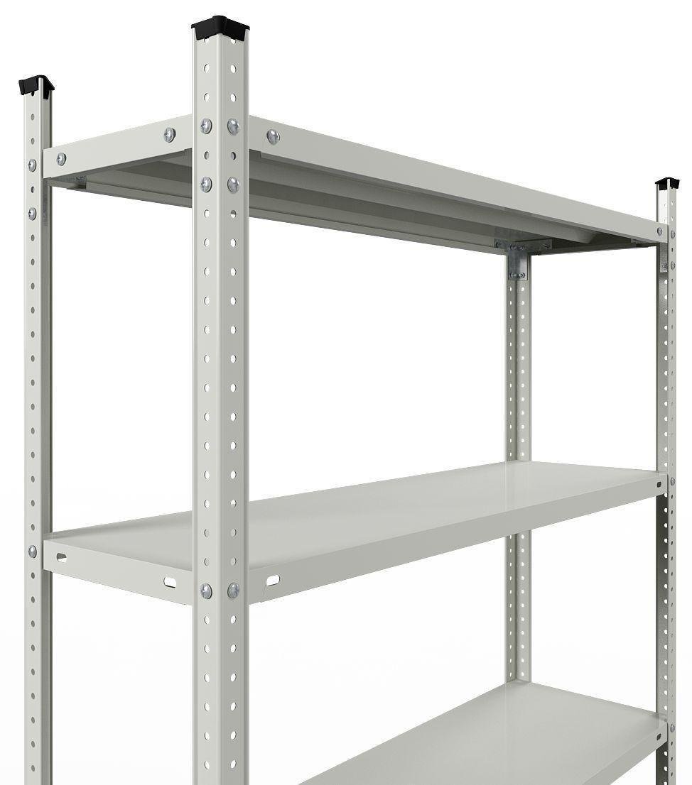 Стелаж Меткас Атлант КС 150 кг/полицю 5 полиць металевий 2000x900x300 мм (2423198920) - фото 3 Стелаж Меткас Атлант КС 150 кг/полицю 5 полиць металевий 2000x900x300 мм (2423198920) - фото 3