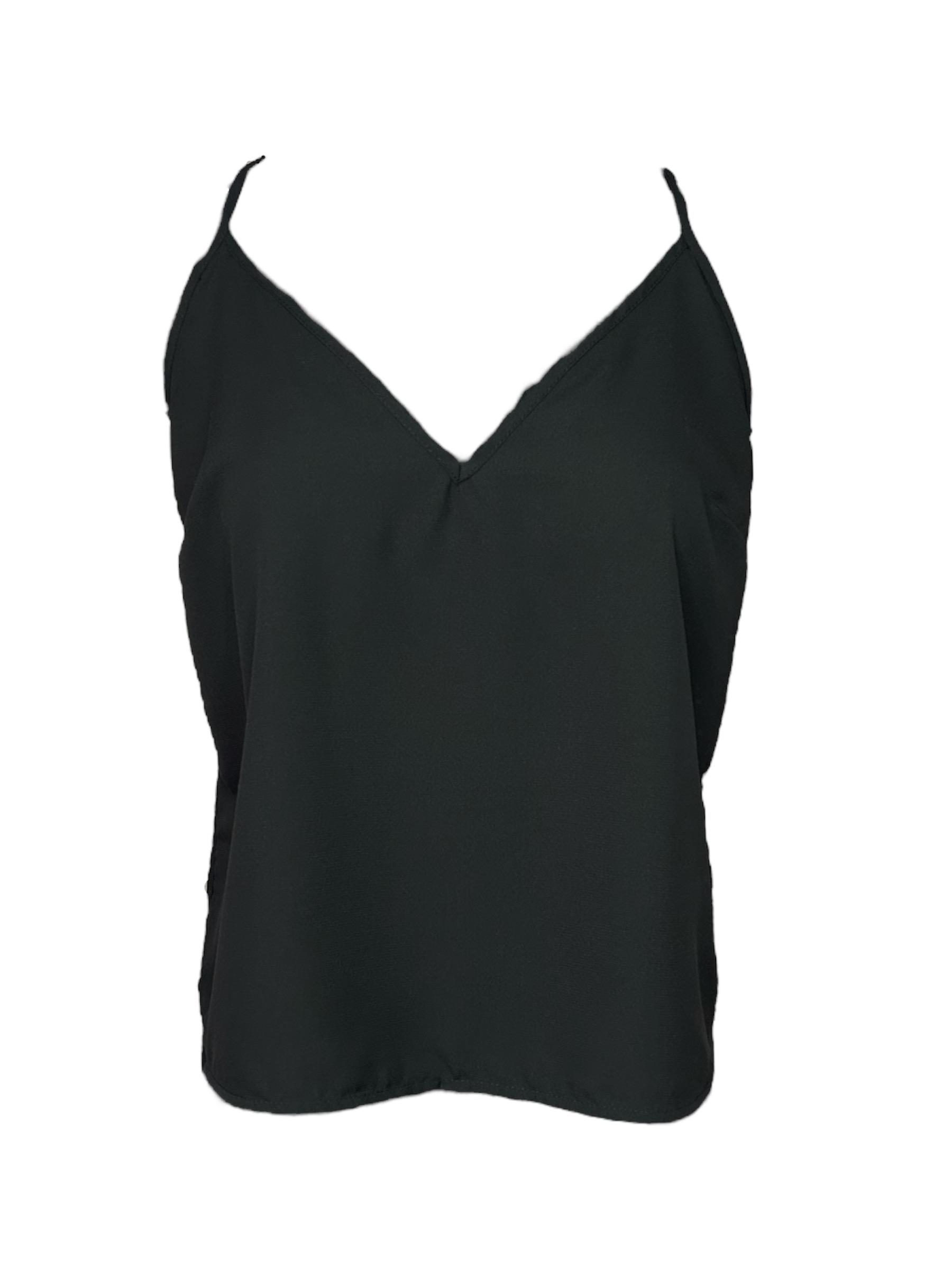 Майка женская пижамная S Черный (3002242wer)