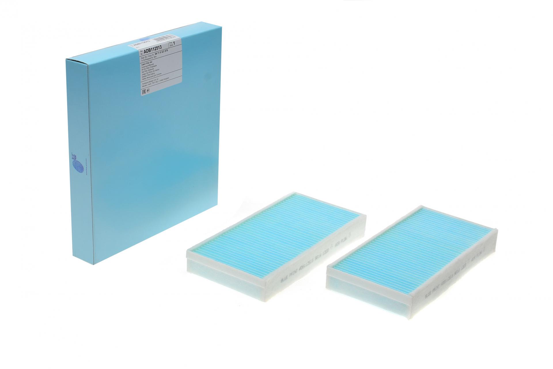 Фільтр салону BLUE PRINT для BMW X1 F48/X2 F39 15-2 шт. (ADB112513)