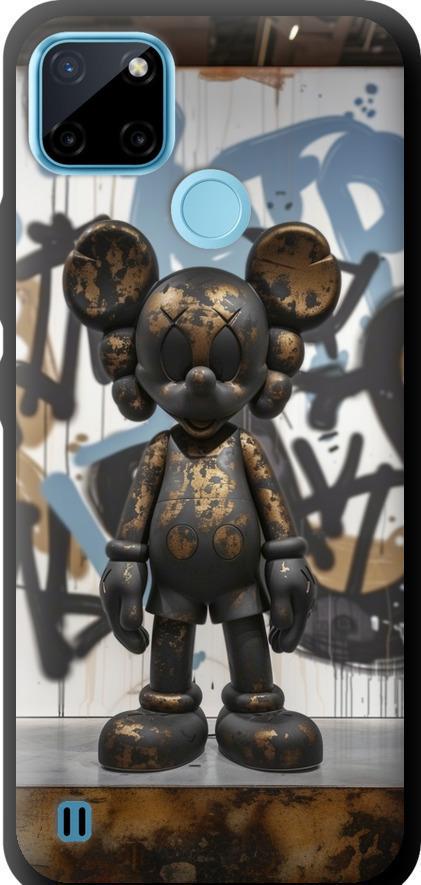 Чехол на Realme C21Y Bronze kaws v2 (6098b-2472-42517)