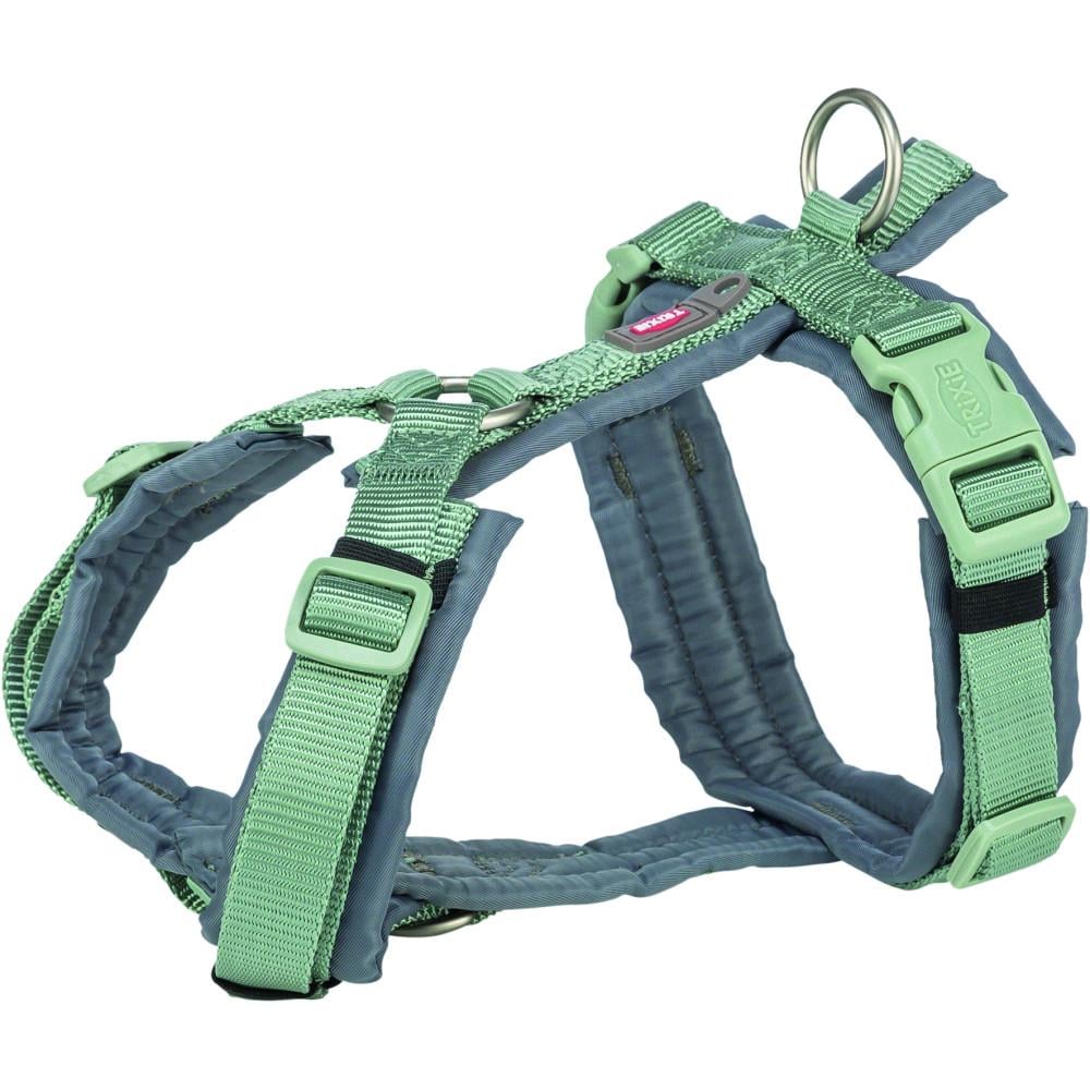 Шлей трекінговий для собак Trixie Premium XS-S 32-38 см 13 мм Блакитно-сірий (1996934)