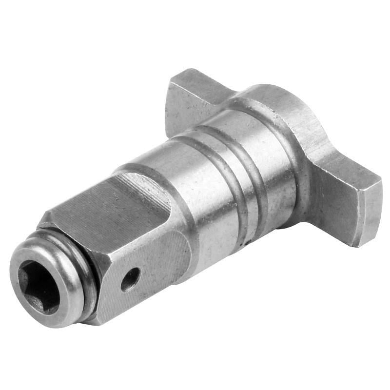 Вал для гайковерта под биты 1/4" адаптер 1/2" на шестигранник (138137)