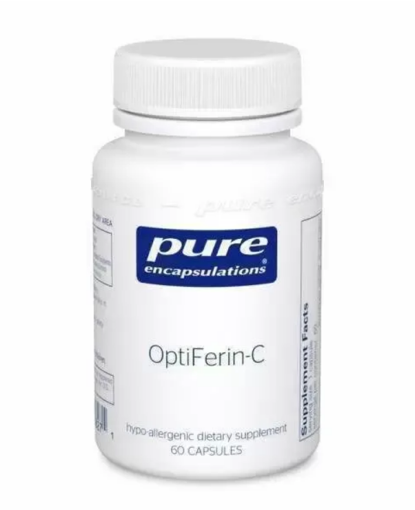 Витамин C Pure Encapsulations OptiFerin-C 60 Caps (PE-00827)