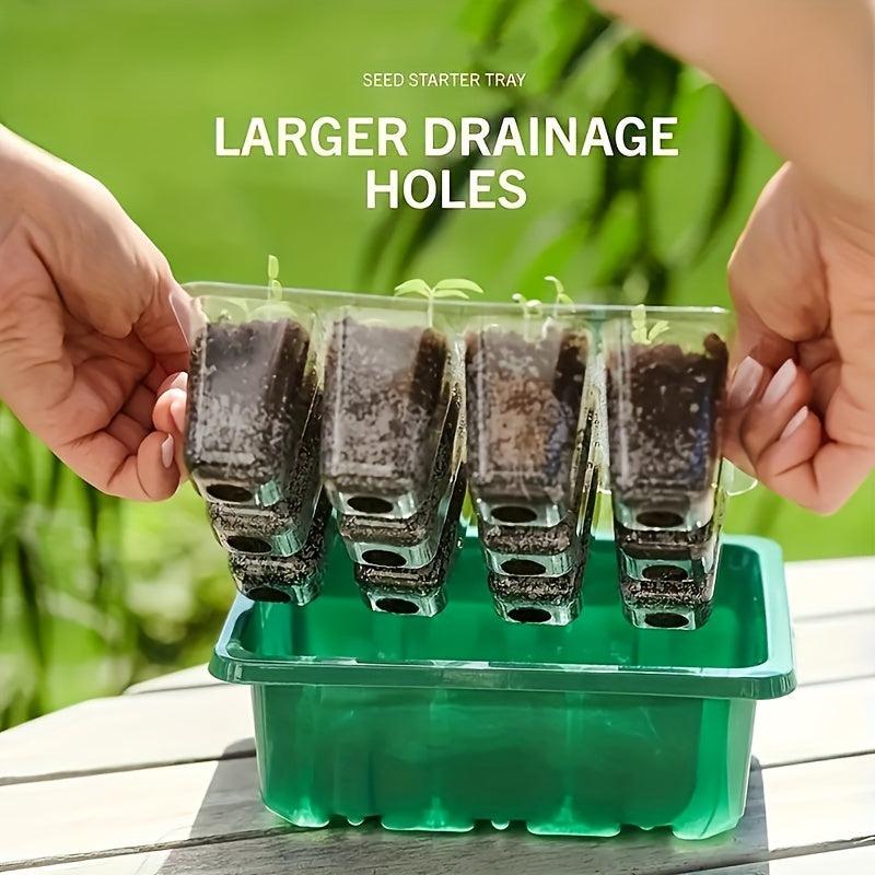 Набір для вирощування розсади з LED підсвіткою та контейнерами 5 шт. (MA731) - фото 3 Набір для вирощування розсади з LED підсвіткою та контейнерами 5 шт. (MA731) - фото 3