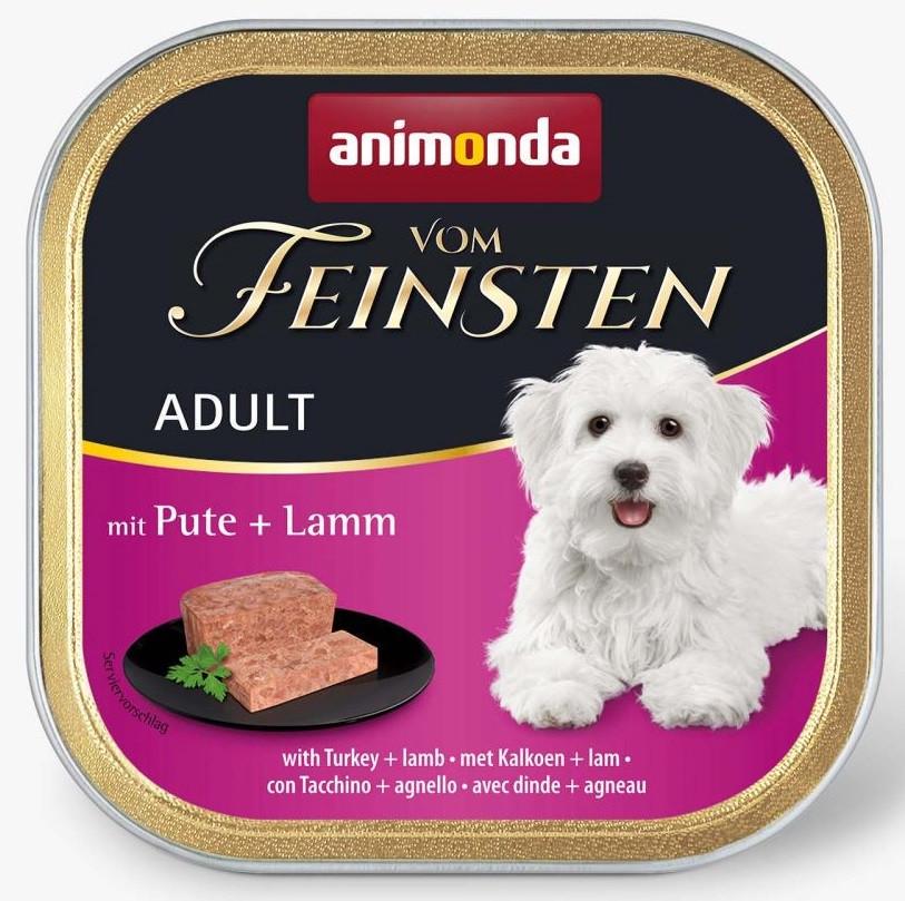 Корм влажный для собак Animonda Vom Feinsten with Turkey/Lamb 150 г (1830807836)