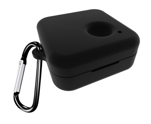 Чохол-накладка DK Silicone Candy Friendly з карабіном для Nothing Ear Black