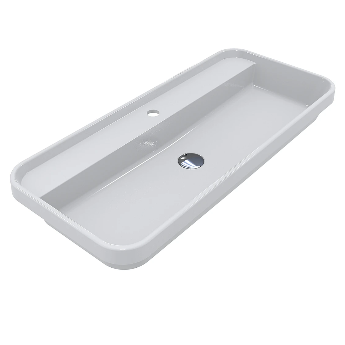 Умывальник накладной Miraggio Ocean прямоугольный 900x400 мм Белый (MG-8814008)