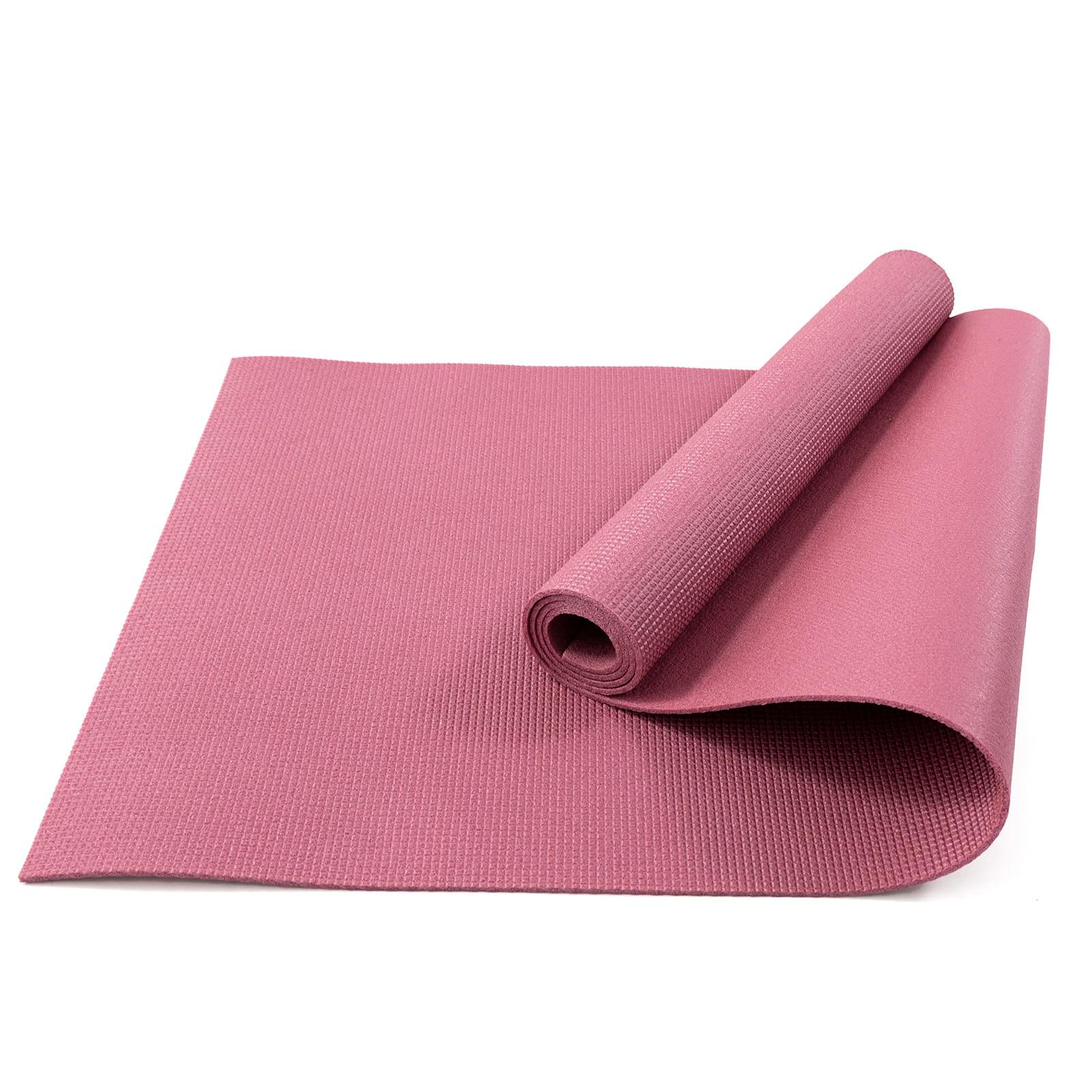 Килимок для йоги OSPORT Колібрі Бордовий (FI-0077)