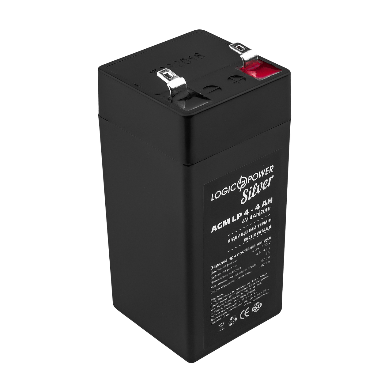 Акумулятор AGM LP 4V-4 Ah Silver