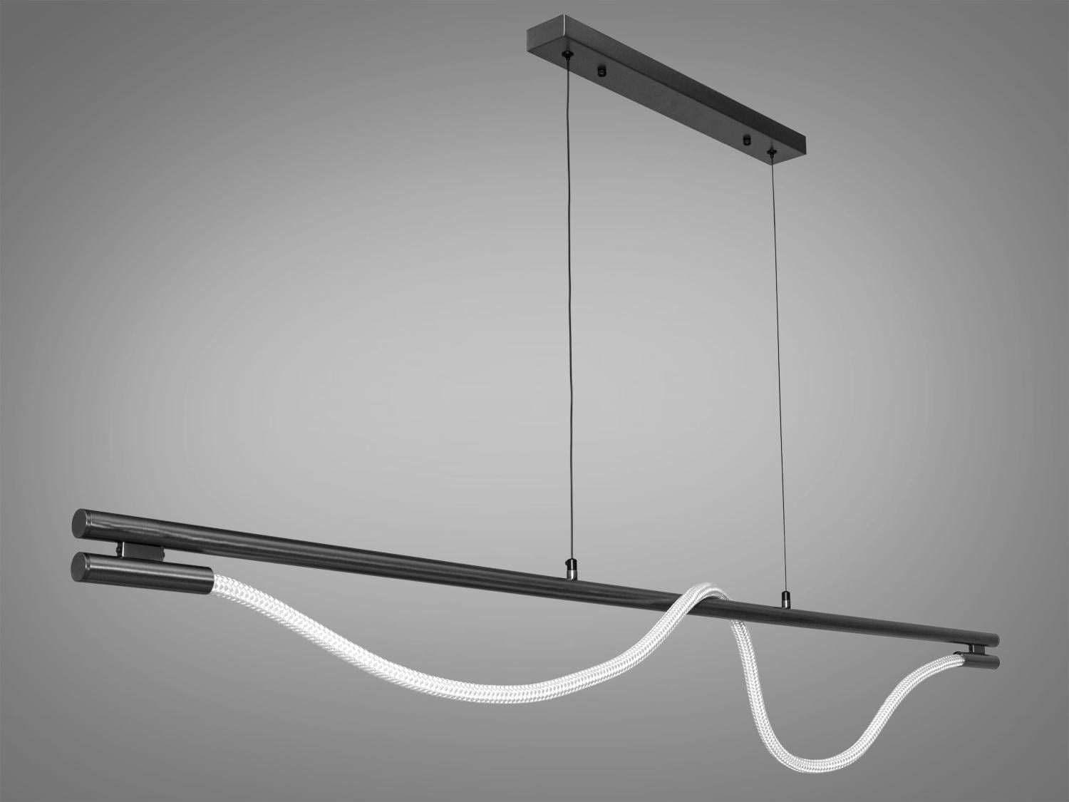 Люстра Diasha 9609-L1600BHR LED 20W Черный хром