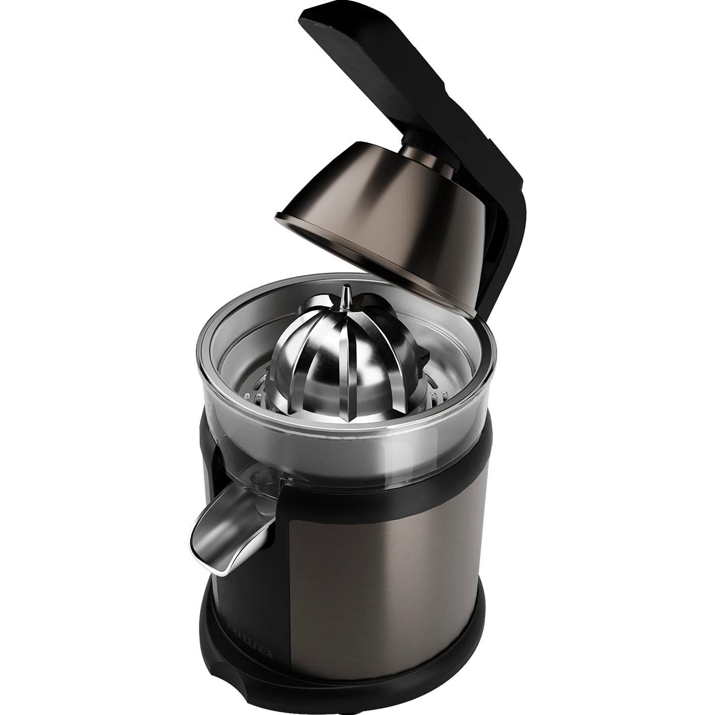 Соковыжималка для цитрусовых AIWA Koryu AJC-5000 с двойным конусом 120 Вт 2,5 л Коричневый (152ada9c) - фото 4