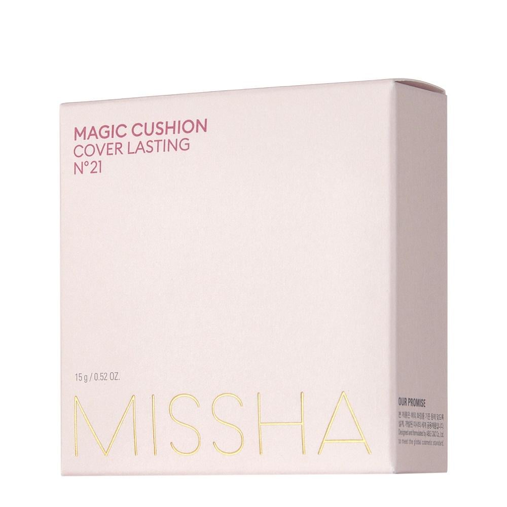 Кушон со стойким покрытием Missha Magic Cushion Cover Lasting Spf50+ Pa+++ 15 мл №21 Light Beige (1486738586)