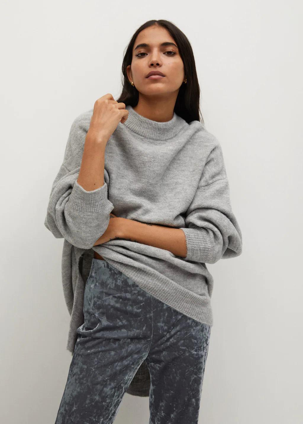 Штани Mango L Grey (10115958) - фото 5