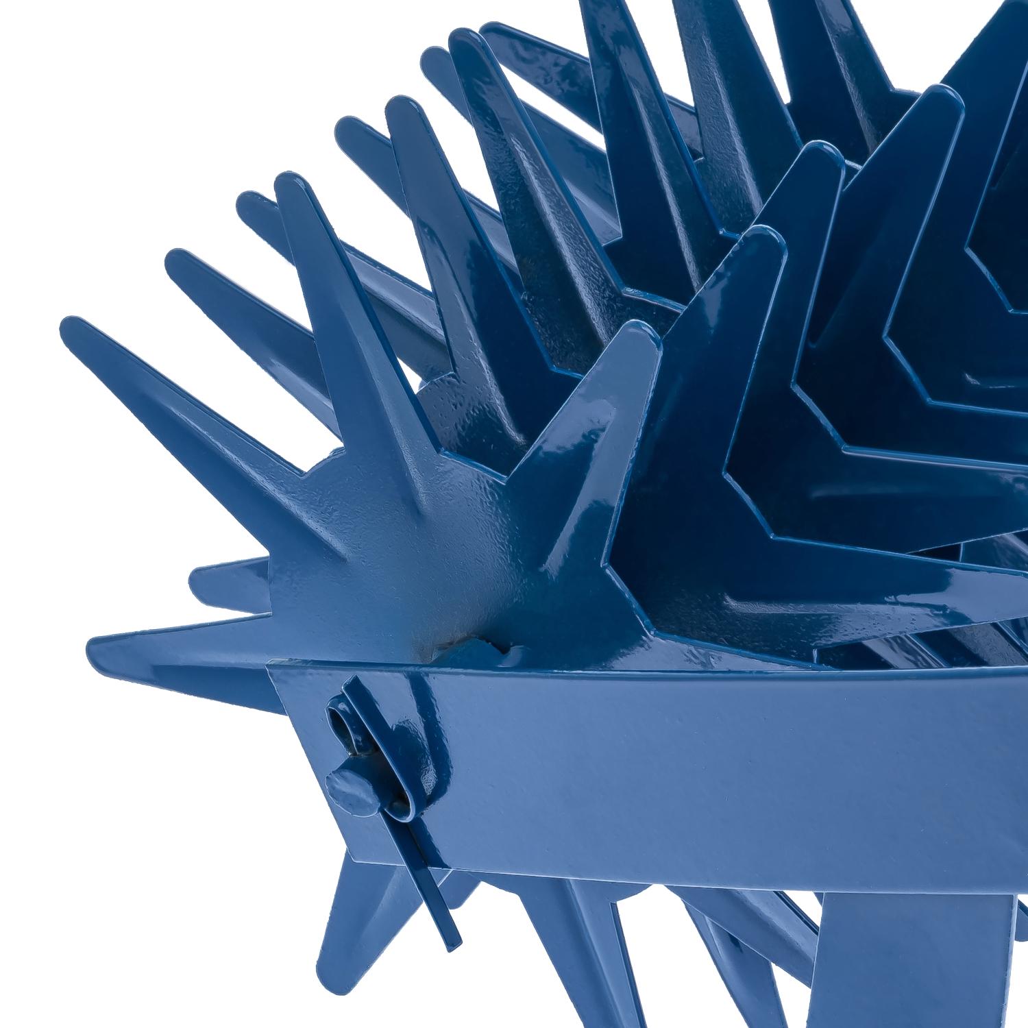 Культиватор ручной шестирядный Еж 6 звезд Синий (87327) - фото 6 Культиватор ручной шестирядный Еж 6 звезд Синий (87327) - фото 6