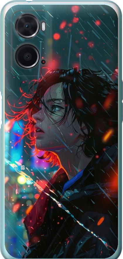 Чехол на Oppo A76 Ночные огни (6096u-2760-42517)
