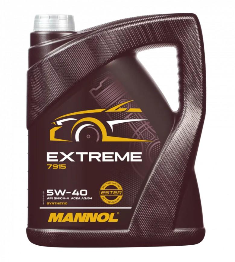Моторное масло Mannol Extreme 5w40 5 л SN/CH-4