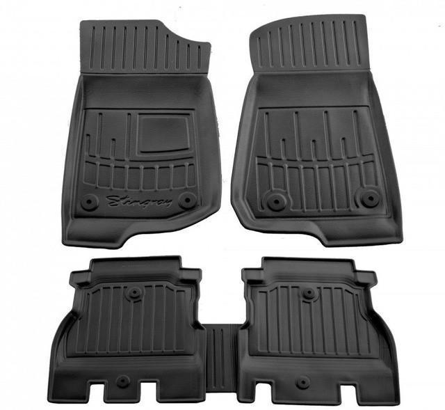 Килимки в салон з бортами Stingray для JEEP Wrangler 2018- рр. (5046075)