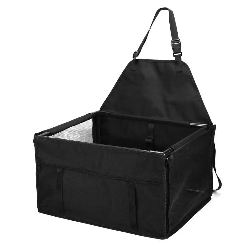 Автопереноска каркасна Zmaker на 12 трубок для дрібних і середніх порід собак в машину 48х39х27 см Чорний Автопереноска каркасна Zmaker на 12 трубок для дрібних і середніх порід собак в машину 48х39х27 см Чорний