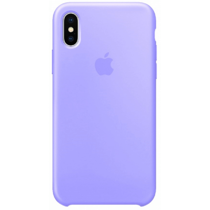 Чохол GoVern Silicone Case для Apple iPhone XS Max Light Purple