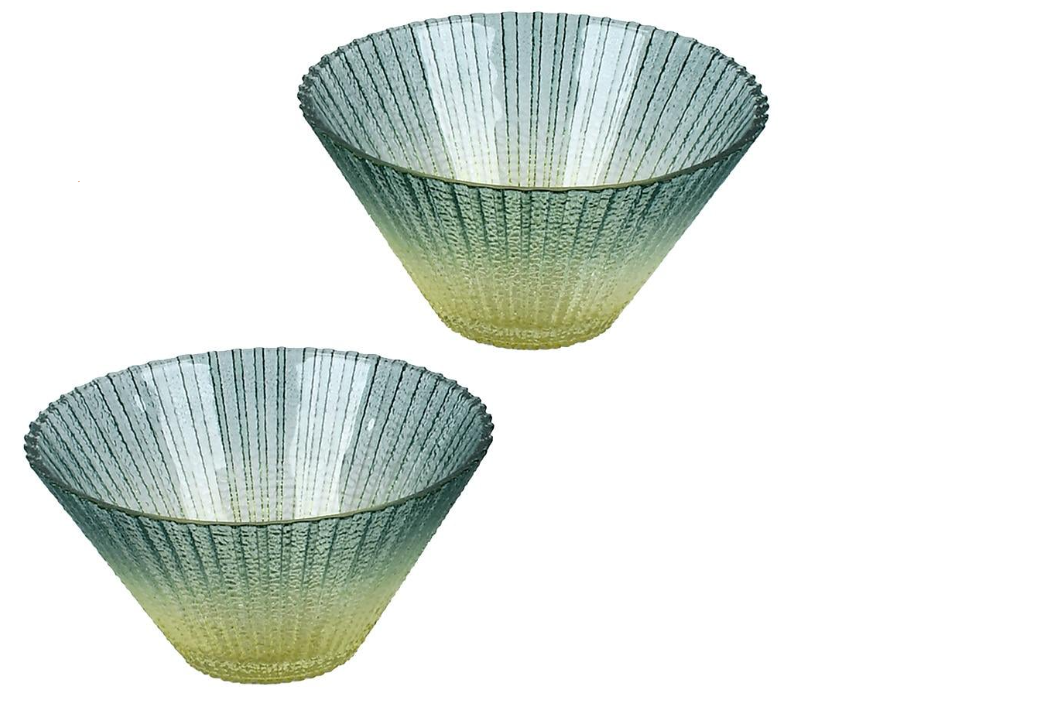Салатник стекло Emerald 2 пр. d 12 см (R10624-S)