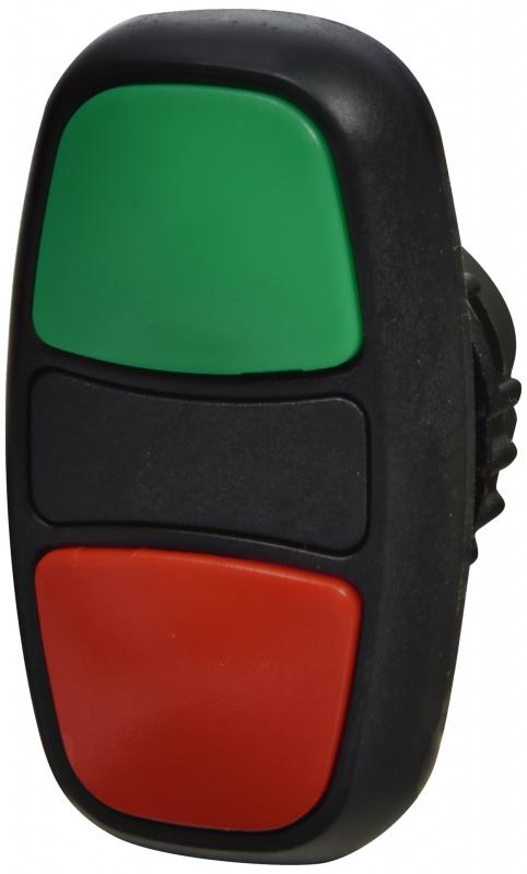 Кнопка керування ETI NSE-PB2/RG 22 мм без підсвічування Червоний/Зелений (4774032)
