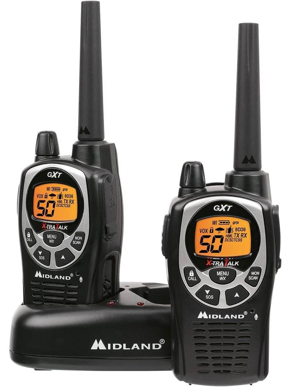 Рація дальньої дії Midland, 50-канальний двосторонній радіозв'язок GMRS