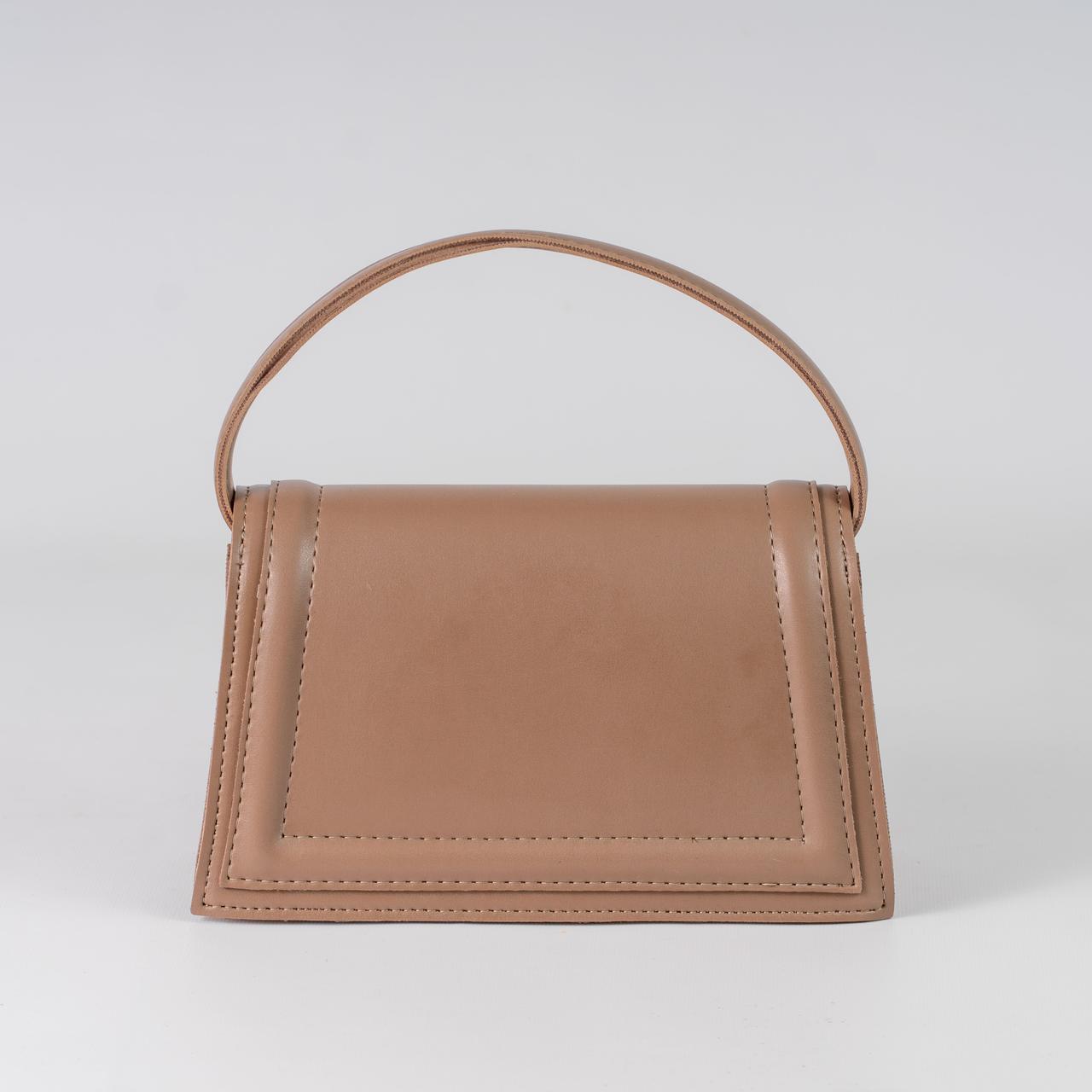 Сумка женская кросс-боди XENIA № 23-24 Темно-бежевый - фото 3