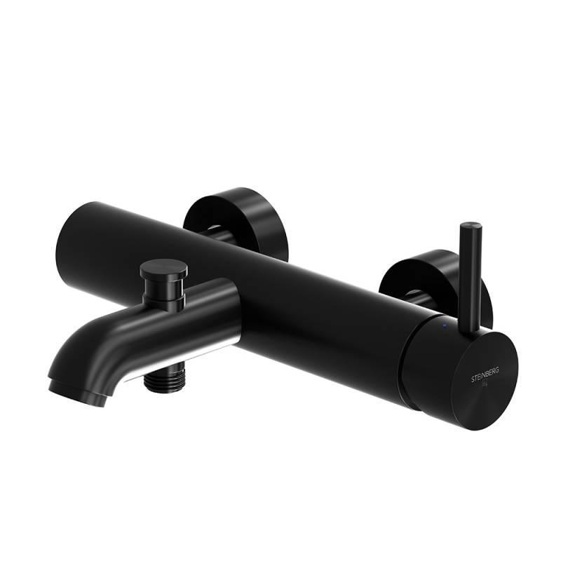 Смеситель для ванны Steinberg (100 1100 S), Германия, черный матовый - фото 1 Смеситель для ванны Steinberg (100 1100 S), Германия, черный матовый - фото 1