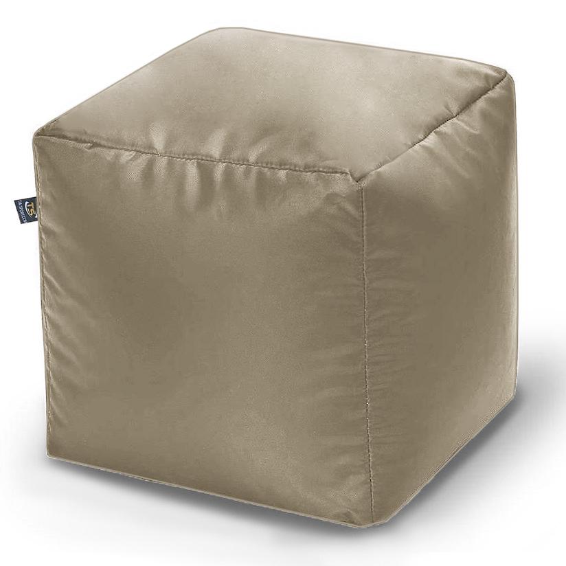 Безкаркасний пуф Tia-Sport Кубик оксфорд 30x30x30 см Світло-коричневий (24879964) - фото 1 Безкаркасний пуф Tia-Sport Кубик оксфорд 30x30x30 см Світло-коричневий (24879964) - фото 1