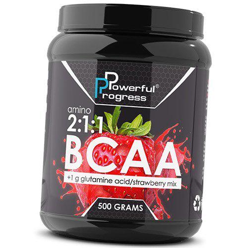 Аминокислоты Amino BCAA 2:1:1 Клубника 500 г