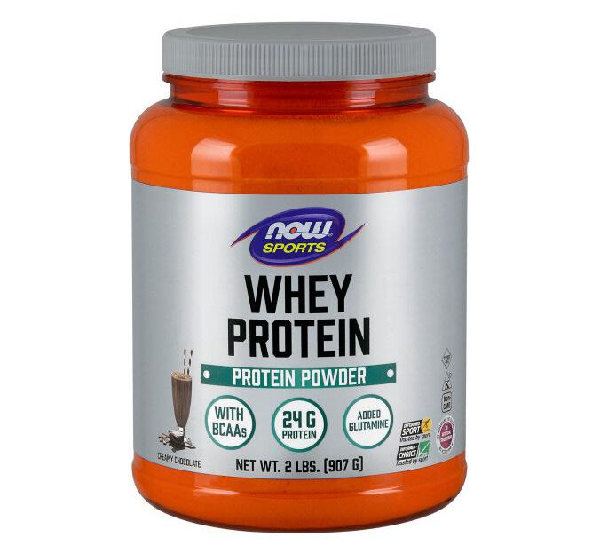 Протеїн NOW Foods Whey Protein 907 g Creamy Chocolate 22 servings (000016546)