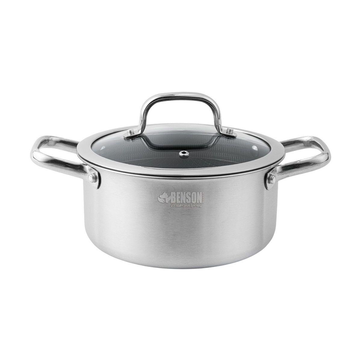 Каструля з нержавіючої сталі з антипригарним покриттям 4,7 (30777836)