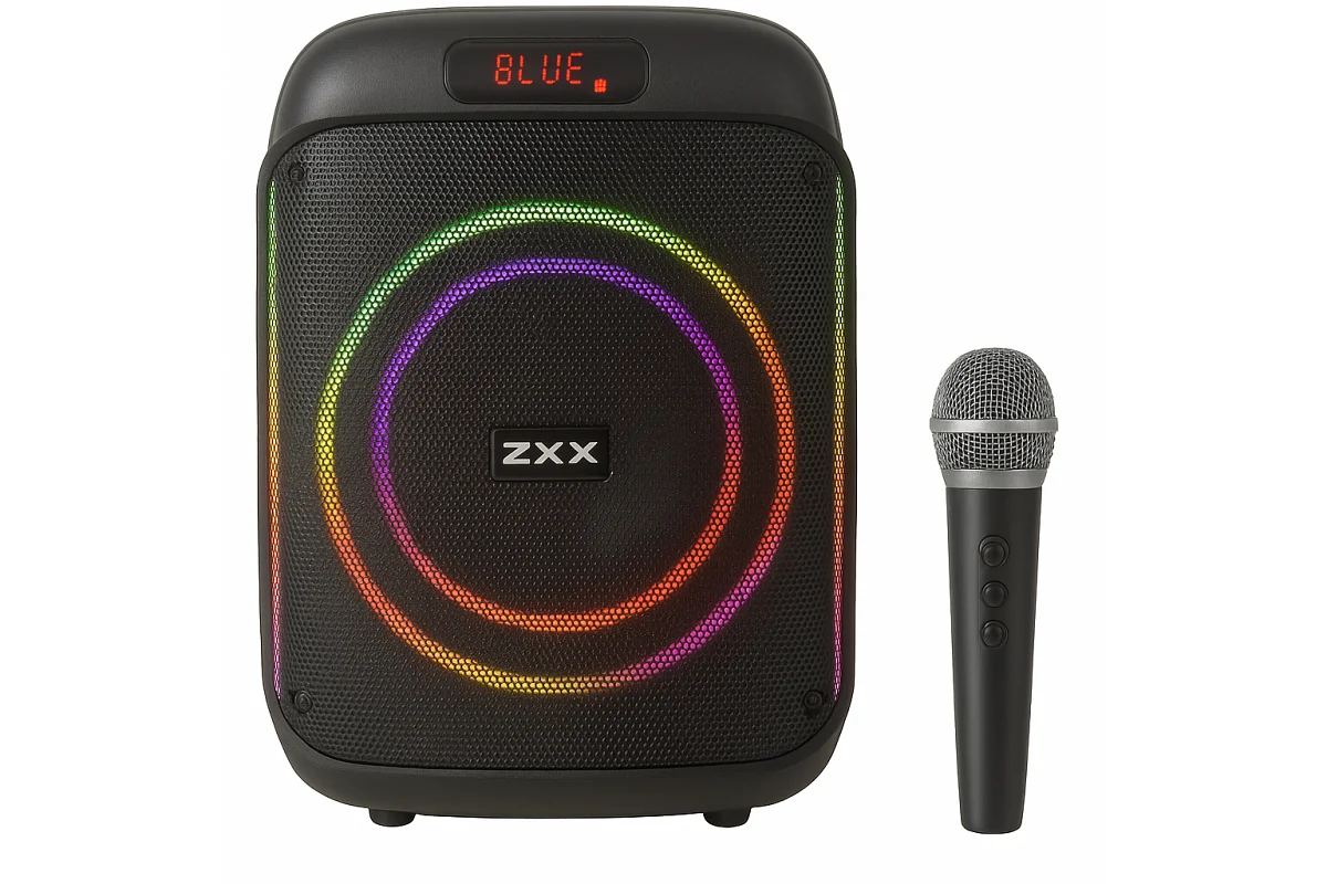 Колонка Bluetooth ZXX-5502 8" з TWS FM USB/TF/AUX Type-C (31589464)