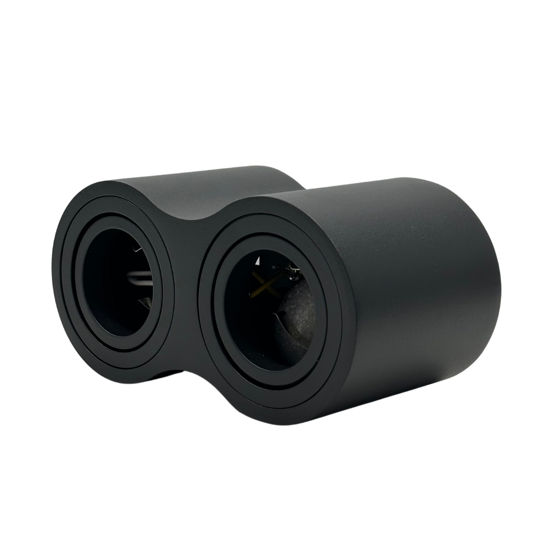 Світильник Бочка подвійна AS5648+2 Чорний (1836413307)