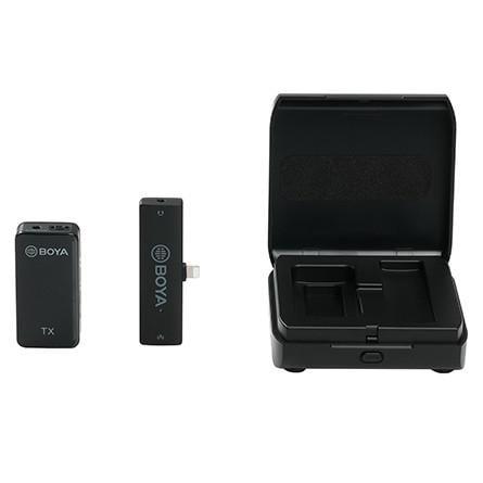 Мікрофон бездротовий для айфон Boya BY-XM6-K3 цифровий 100 м кейс-зарядка (2127778652)