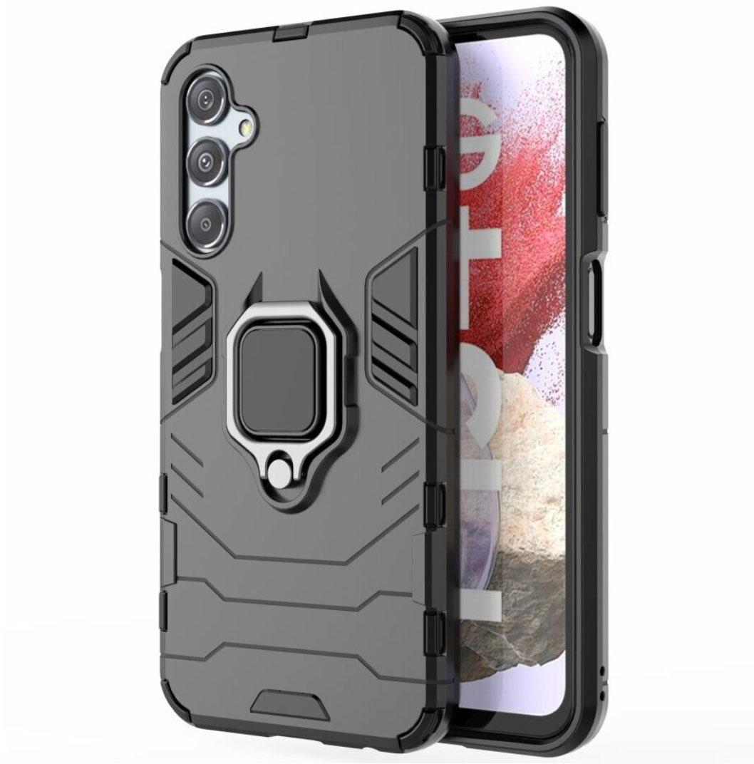 Чехол бампер Primolux Ring Armor для телефона Samsung Galaxy M34 5G (SM-M346) - Black