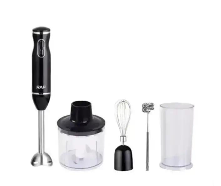 Блендер погружной RAF R.314B 5в1 с металлической ножкой 800 Вт (24178356)