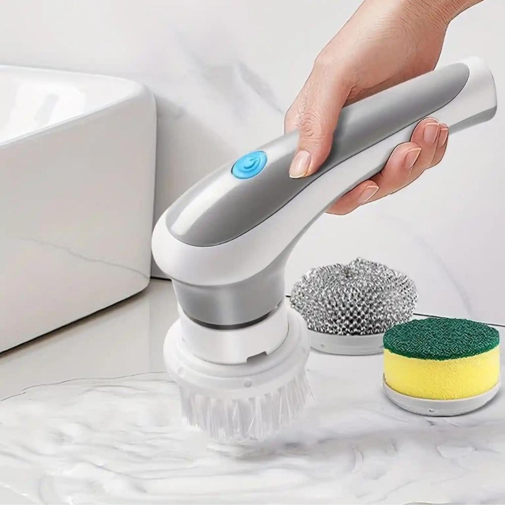 Щетка для уборки аккумуляторная 3в1 с 3-мя сменными насадками (120.1400) - фото 5