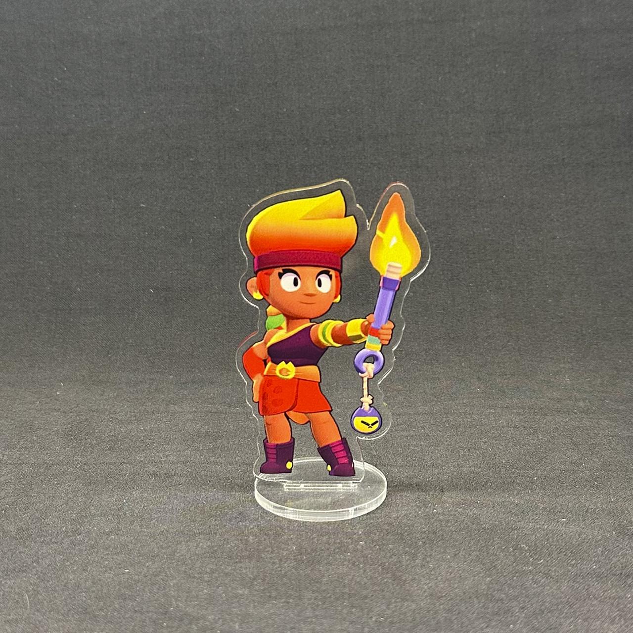 Фигурка коллекционная акриловая Brawl Stars Амбер 10 см (2537052562)