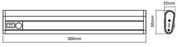 Підсвічування для меблів Ledvance Linearled Mobile 200 SI LEDV вбудований акумулятор USB 4000К 200 мм 1 Вт 200 мм (12513164) - фото 8